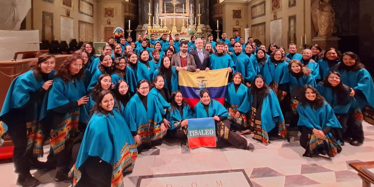 VIDEO | Coro ecuatoriano se presentó en el Vaticano, pese a estafa previa al viaje