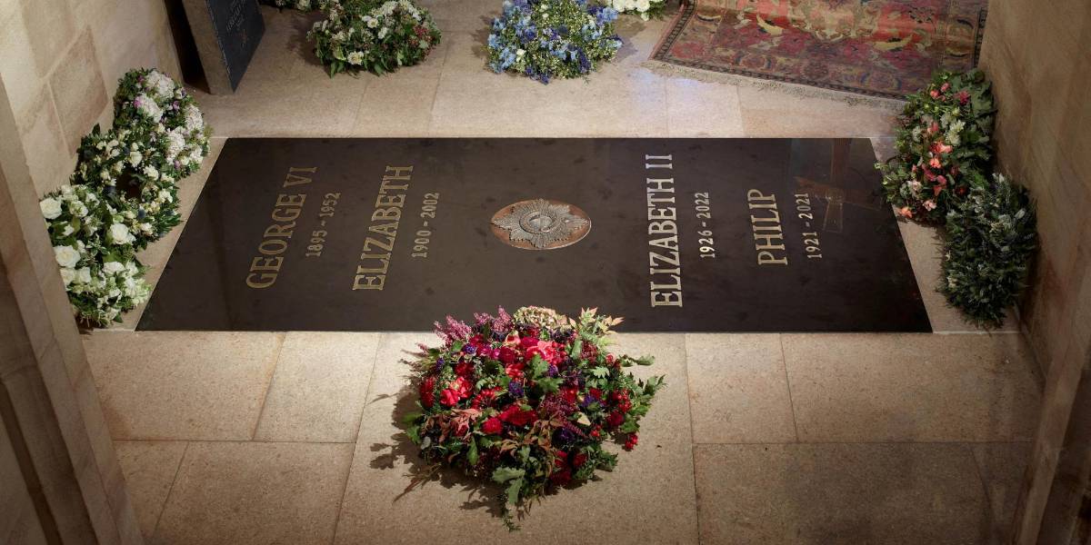 Publican imagen del lugar donde fue sepultada Isabel II