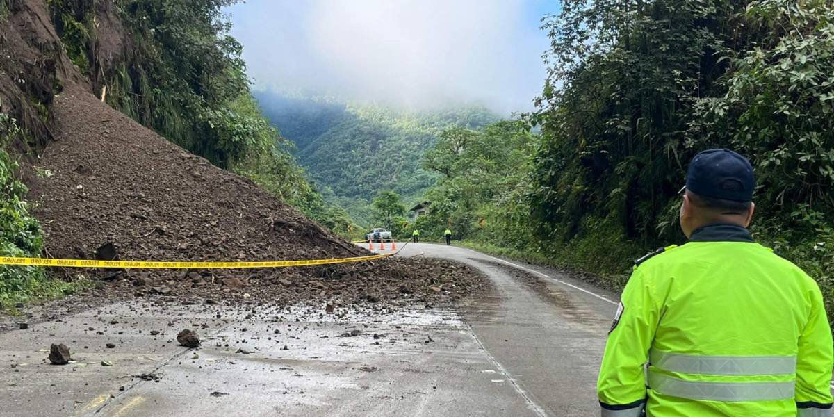 La vía Cuenca-Molleturo está parcialmente habilitada este lunes 27 de mayo