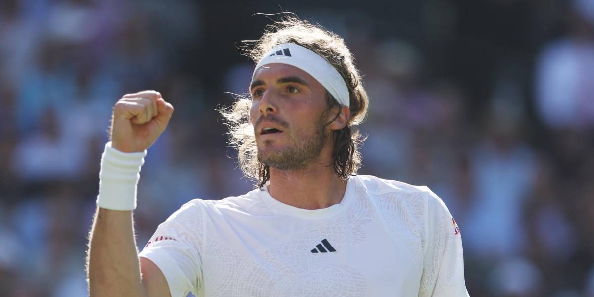 Wimbledon: El griego Stefanos Tistsipas derrotó al británico Andy Murray en cinco sets