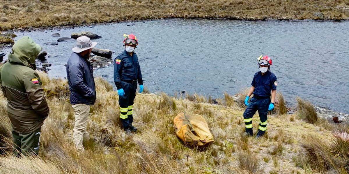 El cuerpo hallado en una laguna de Cuenca es de José Andrés Vintimilla, desaparecido desde septiembre 2023