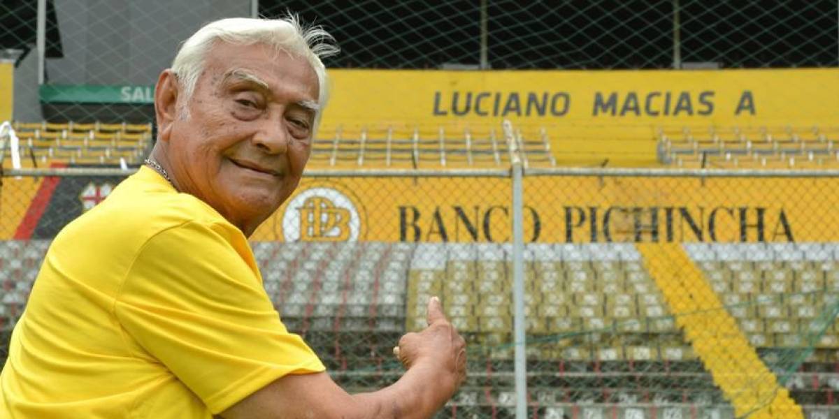 Fallece Luciano Macías, ídolo de Barcelona Sporting Club