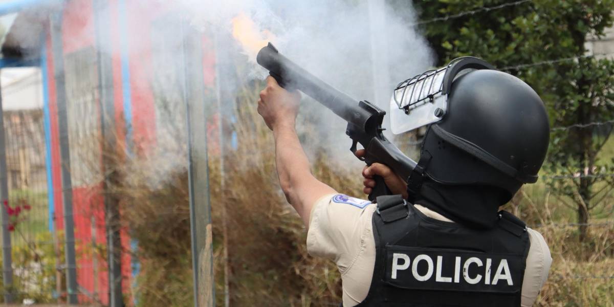 Paro Nacional: el descontrol en Imbabura pone a prueba los protocolos sobre el uso progresivo de la fuerza