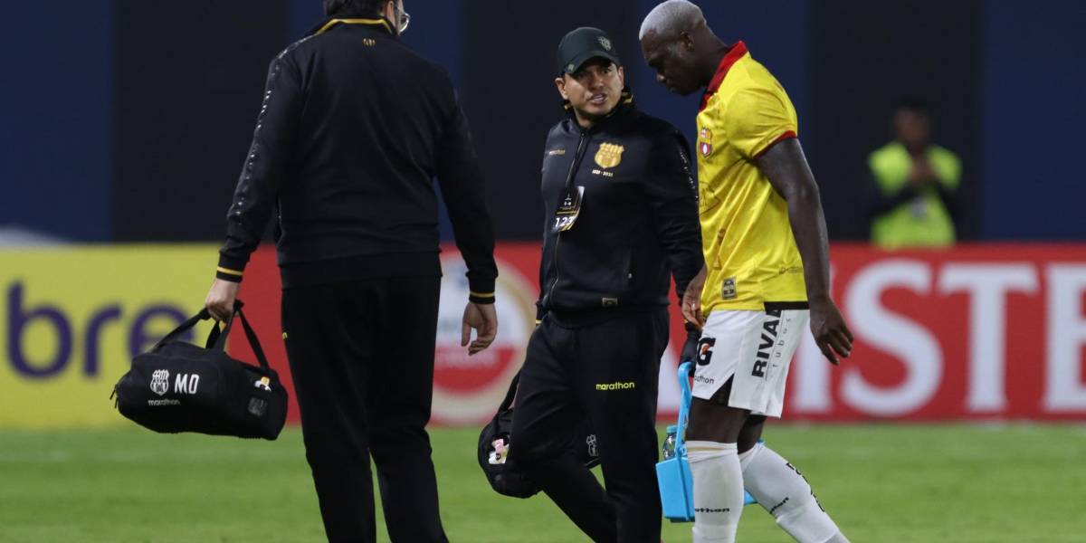 Felipao analiza salir de Barcelona SC debido a sus lesiones