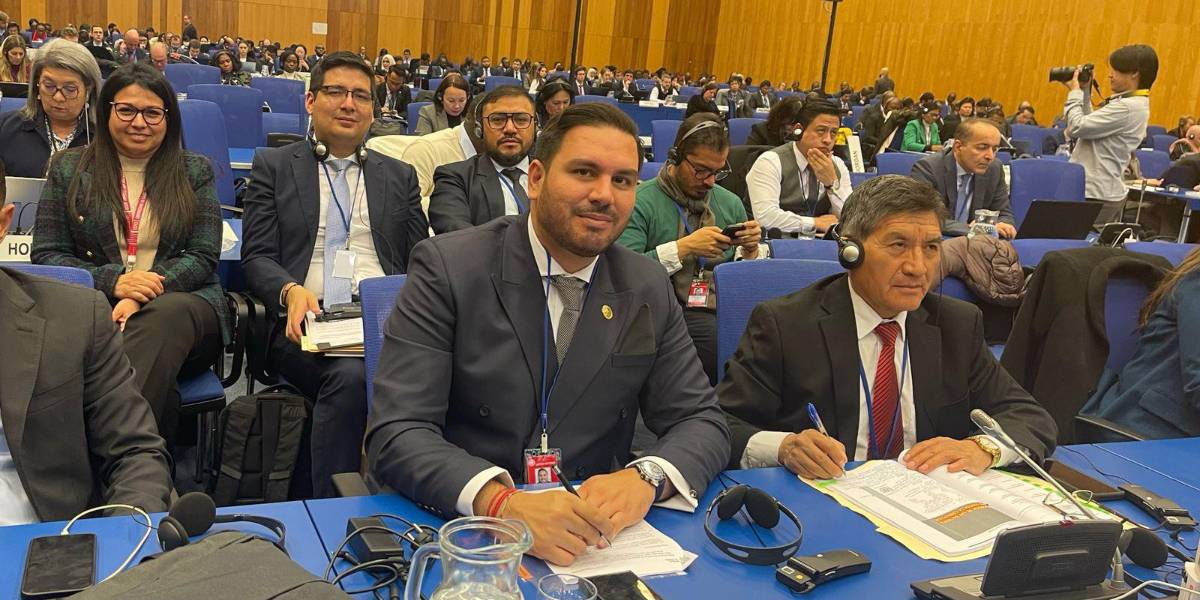 El presidente del Cpccs, Andrés Fantoni, participa en convención de la ONU sobre lucha contra la corrupción