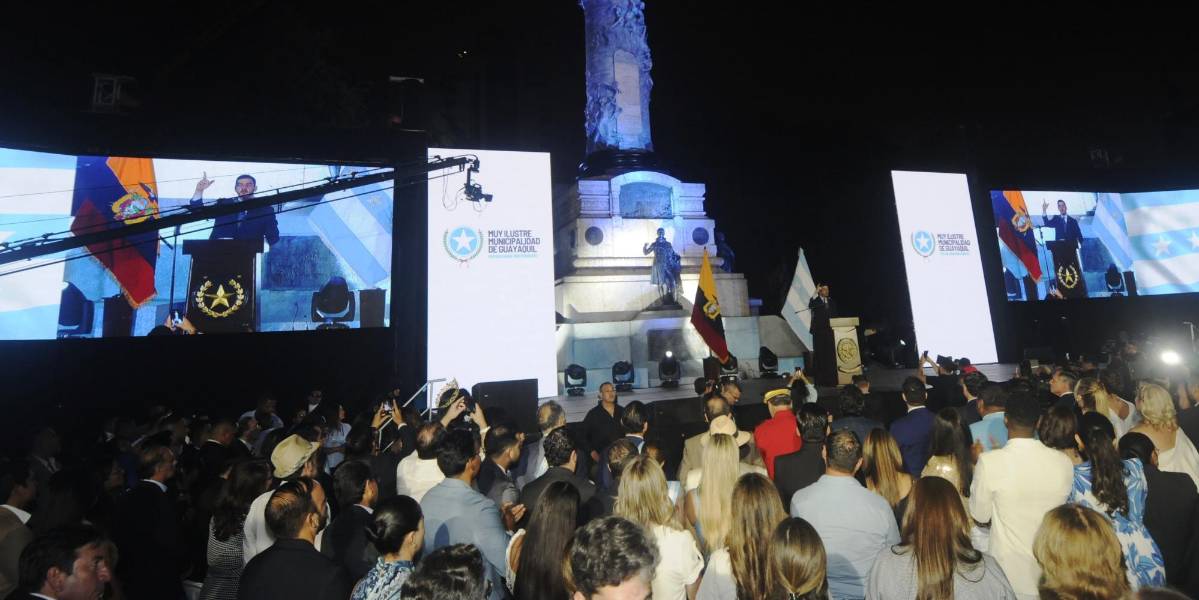 Independencia de Guayaquil: la sesión solemne será en el Malecón tras suspensión de contrato