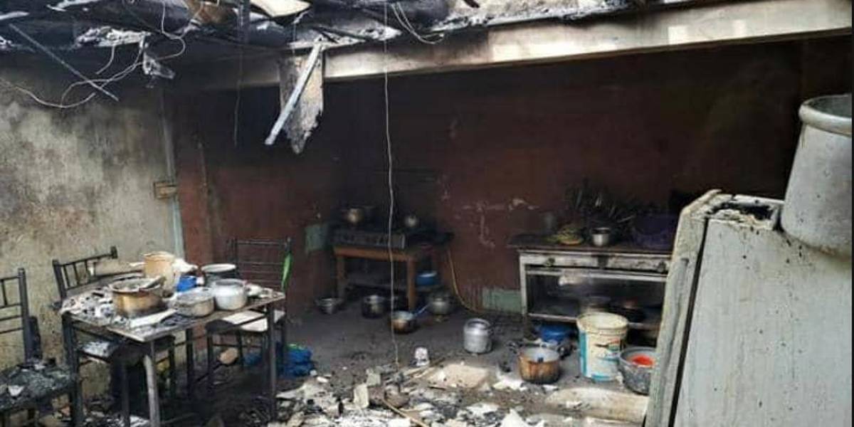 Biblián: un niño de tres años murió calcinado en un incendio