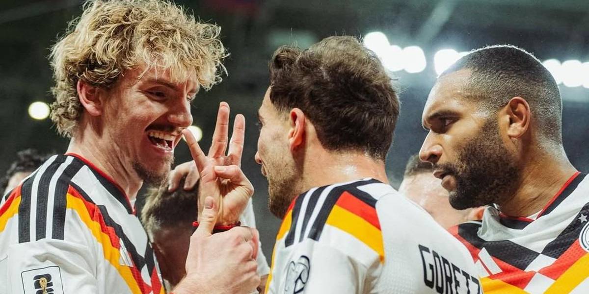 Así juega la selección de Alemania, rival de Ecuador en el grupo E del Mundial 2026