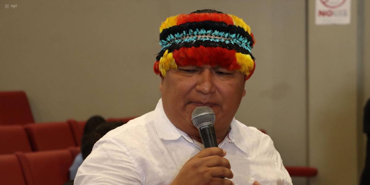 La Conaie denuncia que las cuentas bancarias de sus dirigentes han sido bloqueadas por órdenes estatales