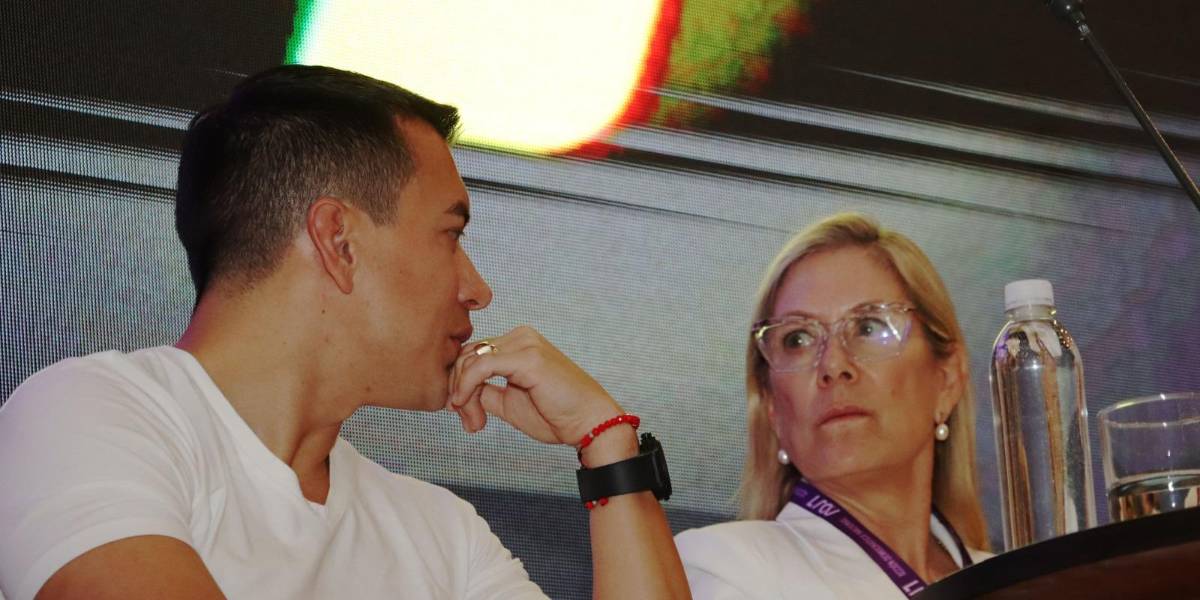 Daniel Noboa anuncia que Annabella Azín, Diana Salazar y Niels Olsen serán sus candidatos a una eventual Asamblea Constituyente