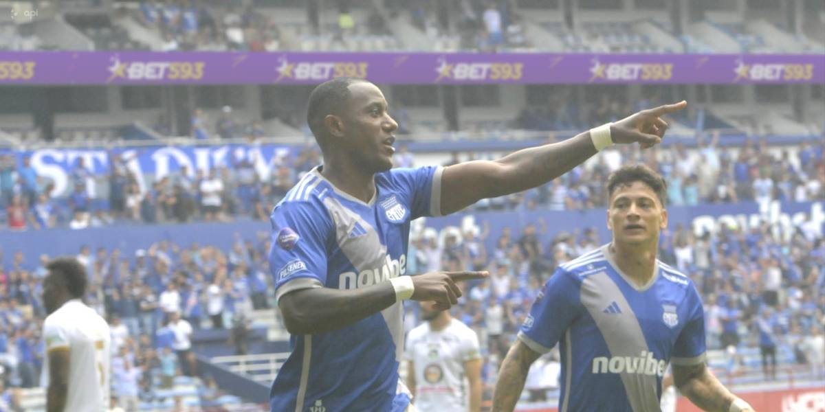 Emelec vence a Mushuc Runa y respira en la tabla acumulada por no descender