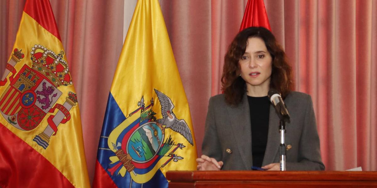 Isabel Díaz Ayuso: Los ecuatorianos en Madrid no son extranjeros, están en su casa