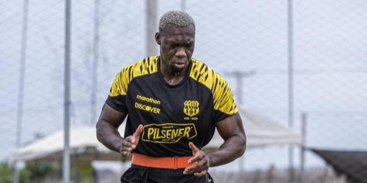 Así fue el primer entrenamiento de Felipe Caicedo en Barcelona SC