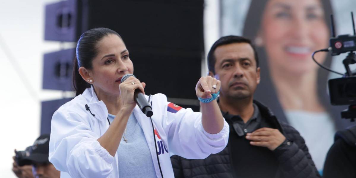 La convención del movimiento Revolución Ciudadana queda suspendida por la consulta popular, anuncia Luisa González