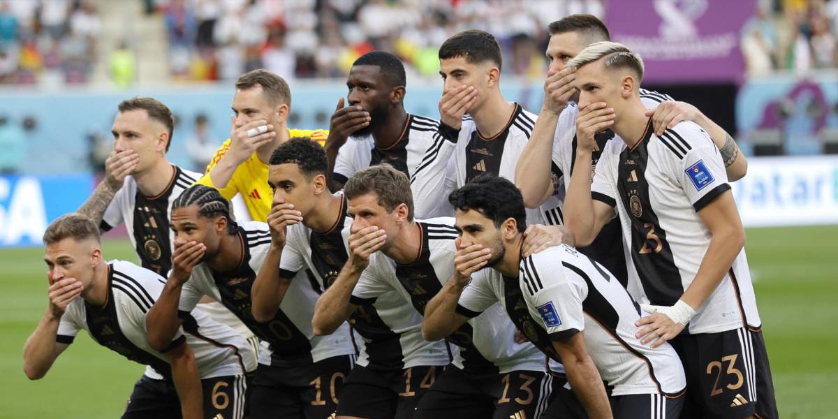 Qatar 2022: Alemania y su gesto en protesta por la 'censura' en el Mundial