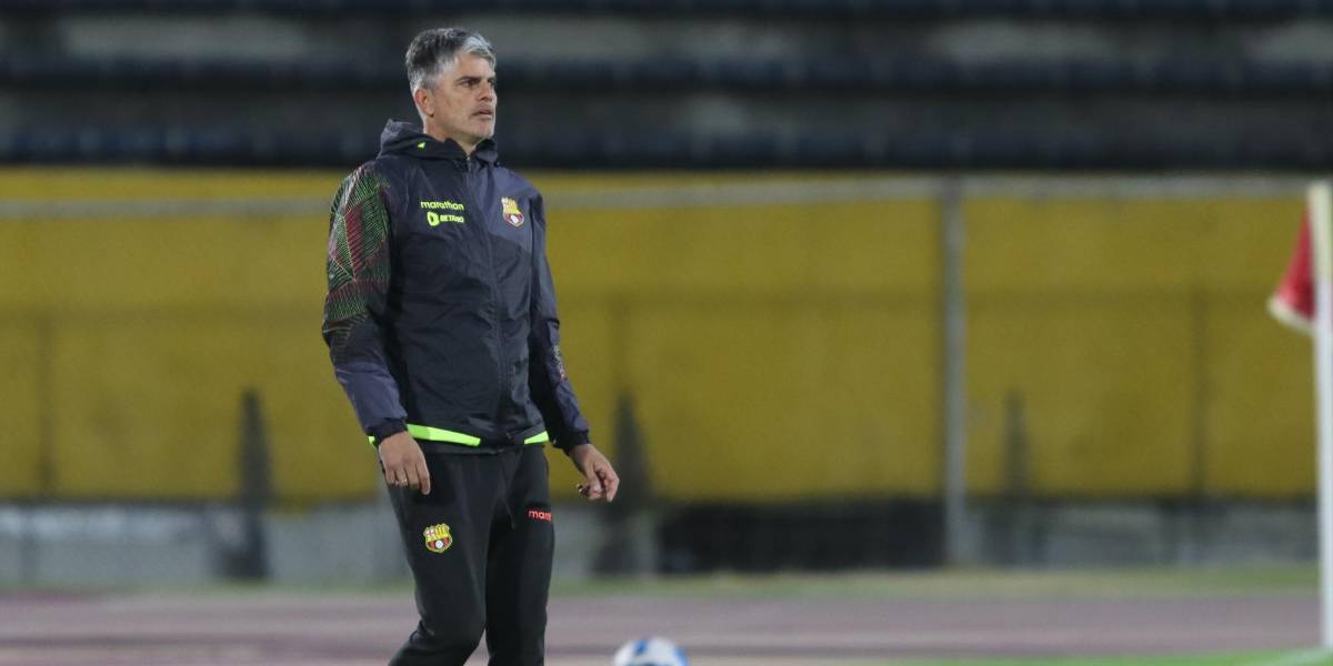 Barcelona SC: Diego López se mostró furioso y prefirió no hablar sobre el arbitraje de Álex Cajas