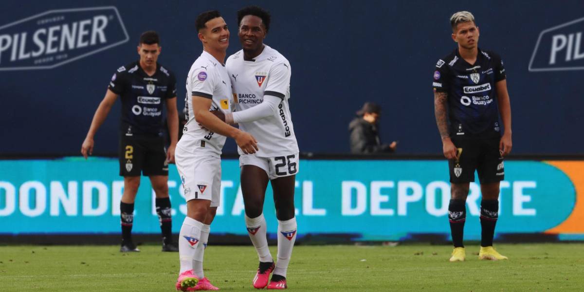 Liga Pro: Liga de Quito remonta a IDV y deja con vida el cierre de la primera etapa
