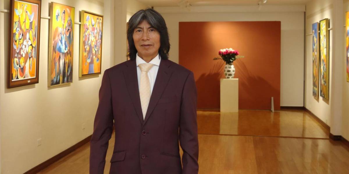 Olmedo Quimbita ilumina Lima con su arte en Destellos de luz