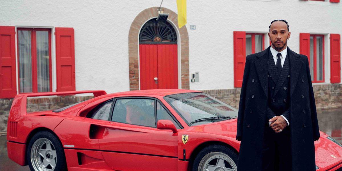 El primer día de Lewis Hamilton como piloto de Ferrari