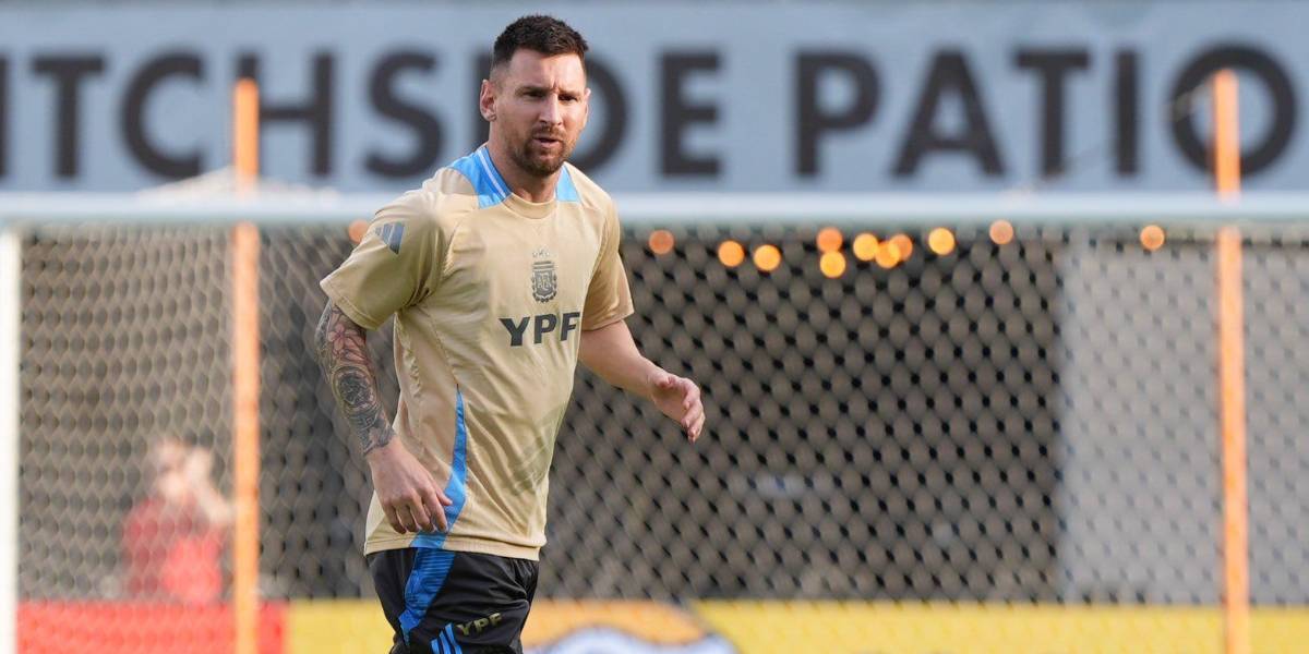 Buenas noticias para Argentina: Lionel Messi completó su entrenamiento sin novedades
