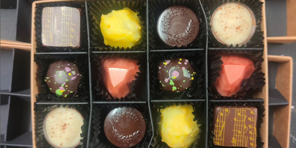 Los chocolates para los premios Oscar rinden homenaje a los nominados a Mejor Películas