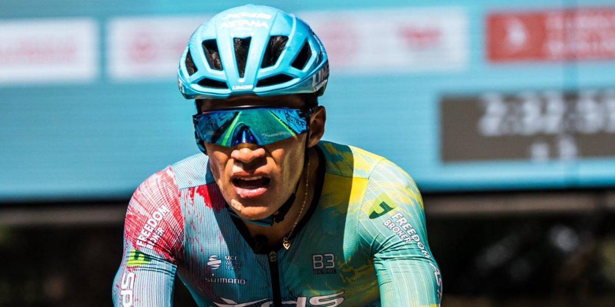 El ecuatoriano Martín López ganó la sexta etapa y es segundo en la general de la Vuelta de Turquía