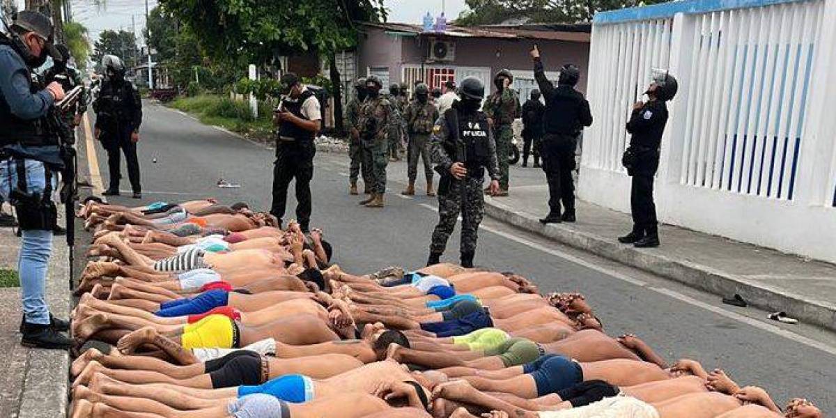 Más de 60 detenidos en Yaguachi, Guayas, porque presuntamente intentaban tomarse un hospital