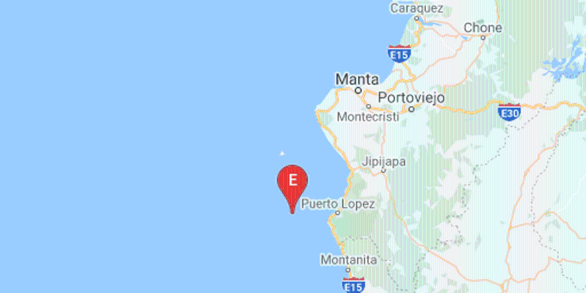 Dos sismos en 4 minutos se registaron en Manabí
