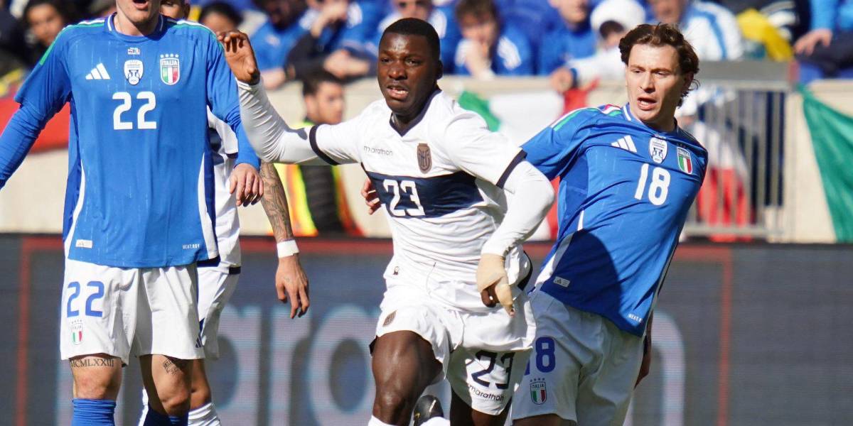 La Selección de Ecuador perdió ante Italia por dos errores cruciales