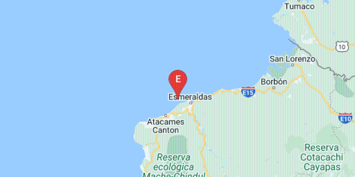 Un fuerte sismo de 6.0 grados sacudió a Esmeraldas y otras provincias