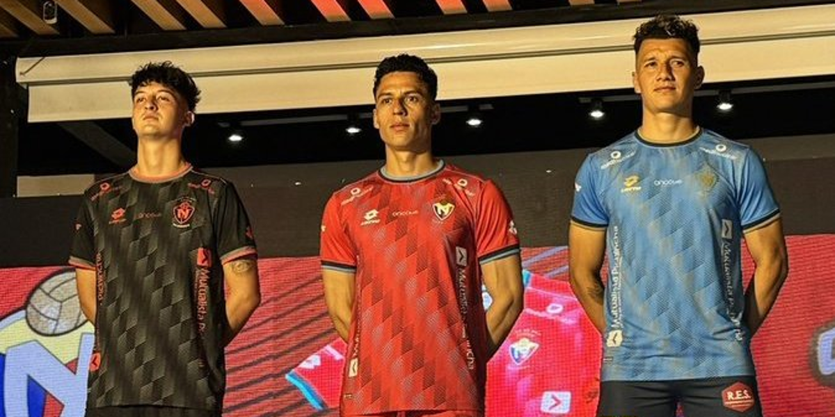 El Nacional presentó su indumentaria oficial para este 2024