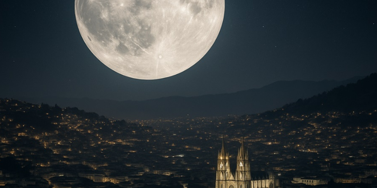 Ecuador se prepara para la espectacular Luna del Cazador y superluna del 6 de octubre