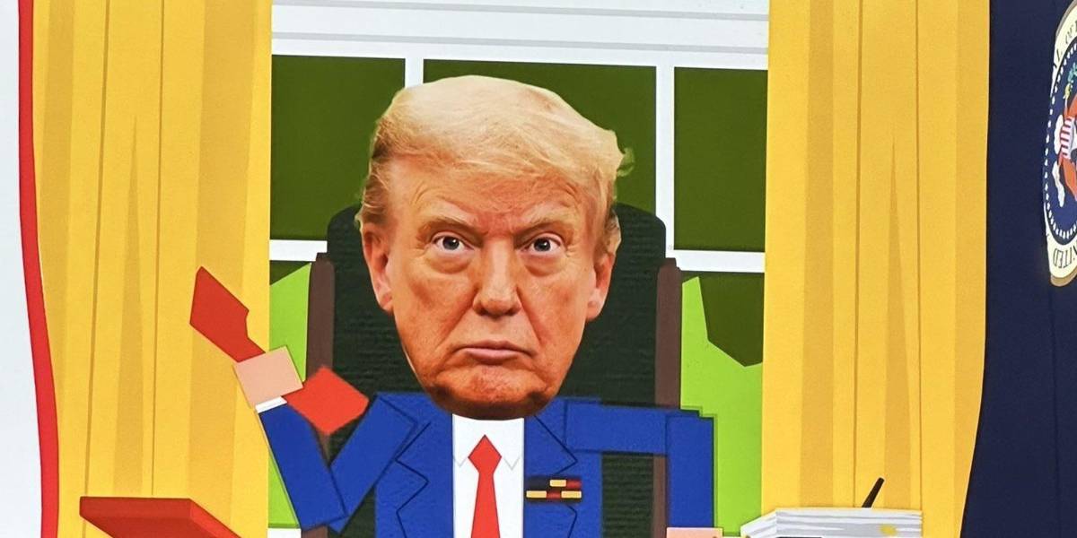 South Park ataca a Trump en su regreso: desnudo y en la compañía del diablo