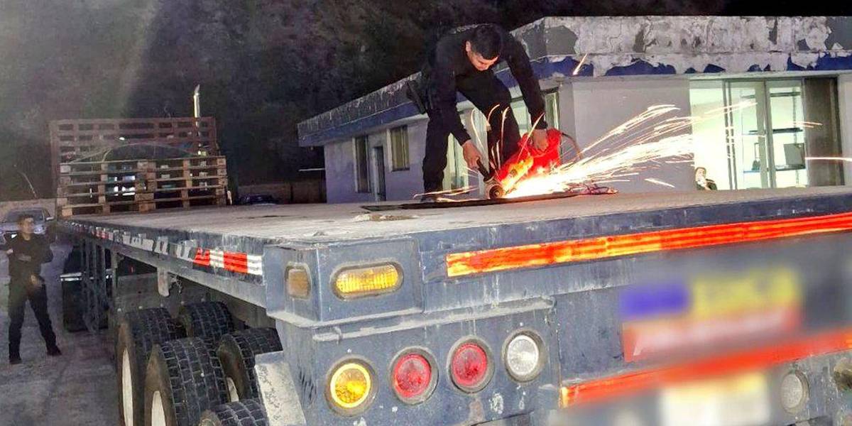 La Policía decomisa más de media tonelada de droga en Imbabura