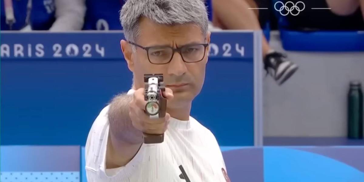 Yusuf Dikeç repite su hazaña en Europa: El tirador turco que fue viral en París gana el oro sin gafas ni herramientas