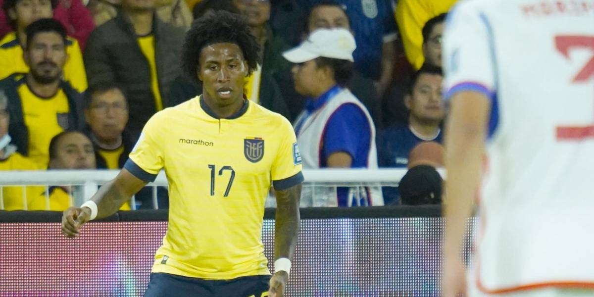 Ángelo Preciado se pierde el próximo partido de Ecuador por Eliminatorias