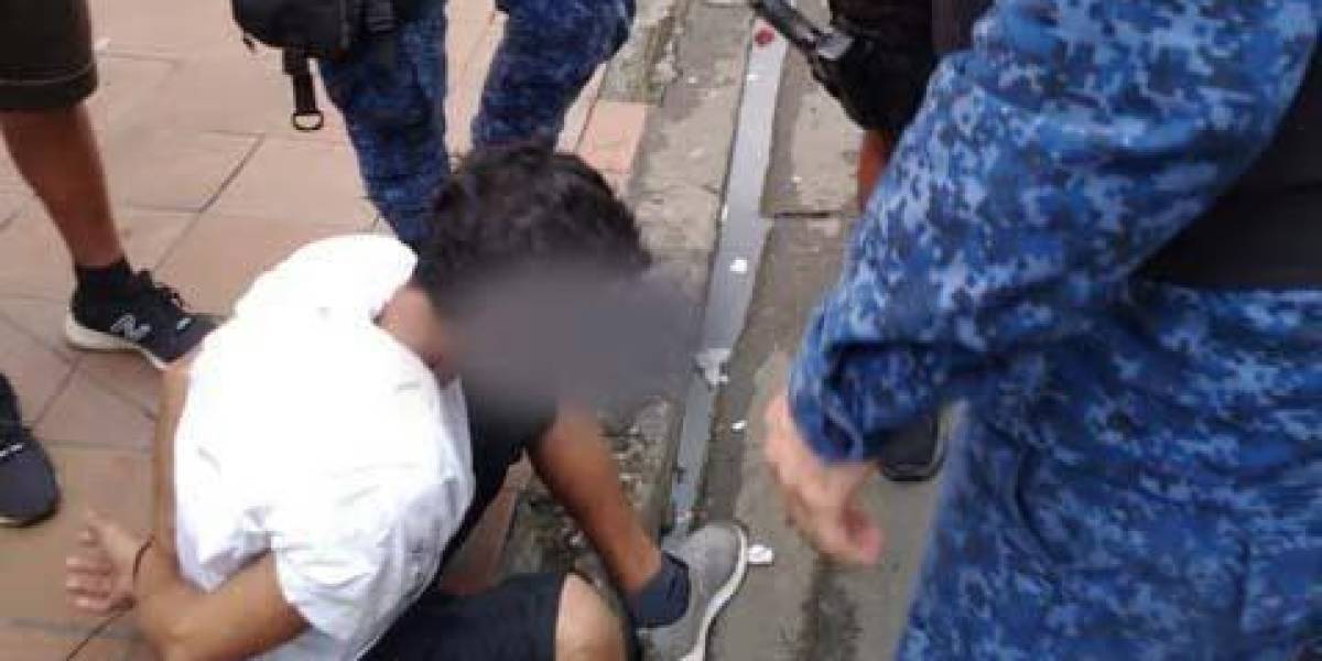 ¡Insólito! En Guayaquil capturan a un hombre 3 veces el mismo día por robos en la Bahía