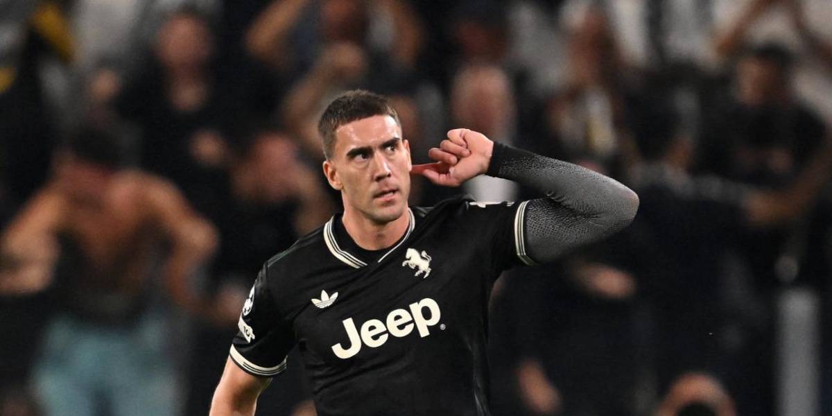 Champions League: Vlahović salva a la Juventus con doblete y asistencia para el empate contra el Borussia Dortmund