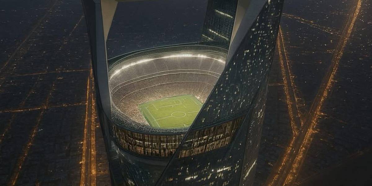 Arabia Saudita construirá el primer estadio suspendido en el aire para el Mundial 2034