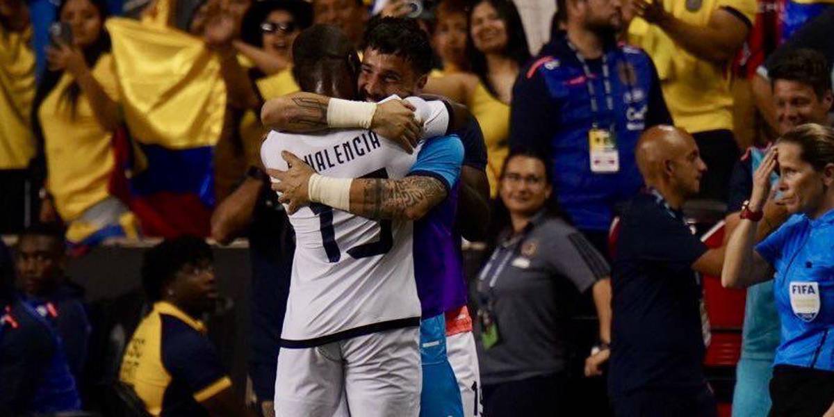 Enner Valencia: Me nació darle un abrazo a Hernán Galíndez, han sido un poco duros con él