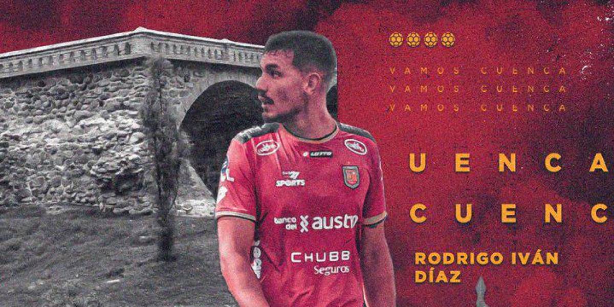 Rodrigo Díaz es el nuevo defensa del Deportivo Cuenca para la temporada 2024