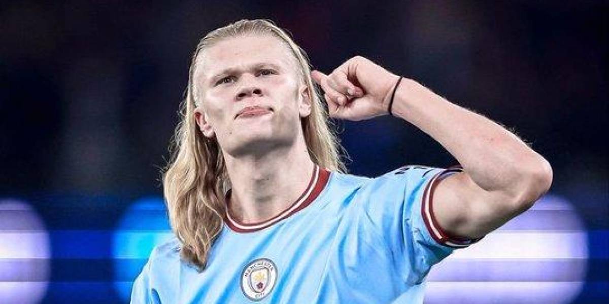 Haaland rompe récord de goles en una temporada en Premier League