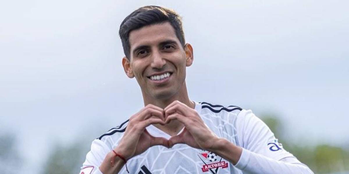 José F. Cevallos anota un golazo en la liga de Kazajistán y la afición lo aclama