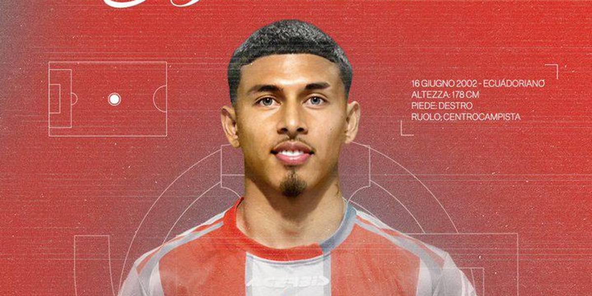 ¡Oficial! Jeremy Sarmiento, nuevo jugador del US Cremonese de Italia