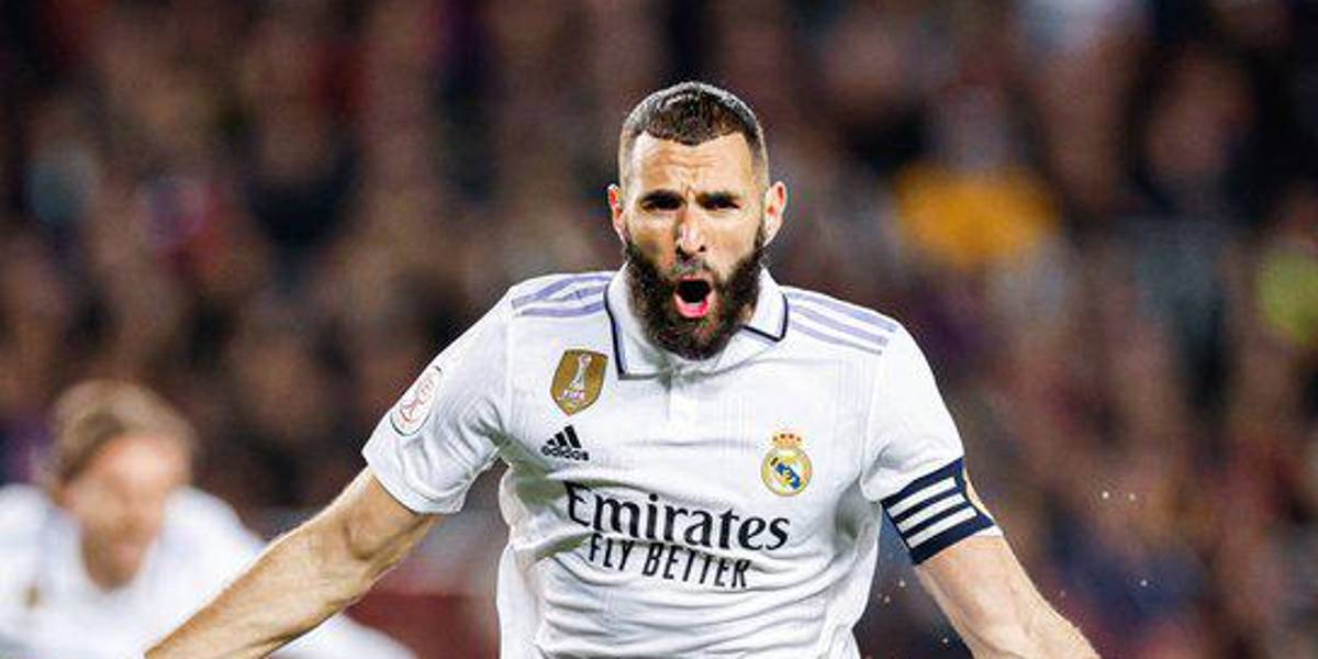 Copa del Rey: Real Madrid goleó al FC Barcelona con triplete de Karim Benzema y es finalista