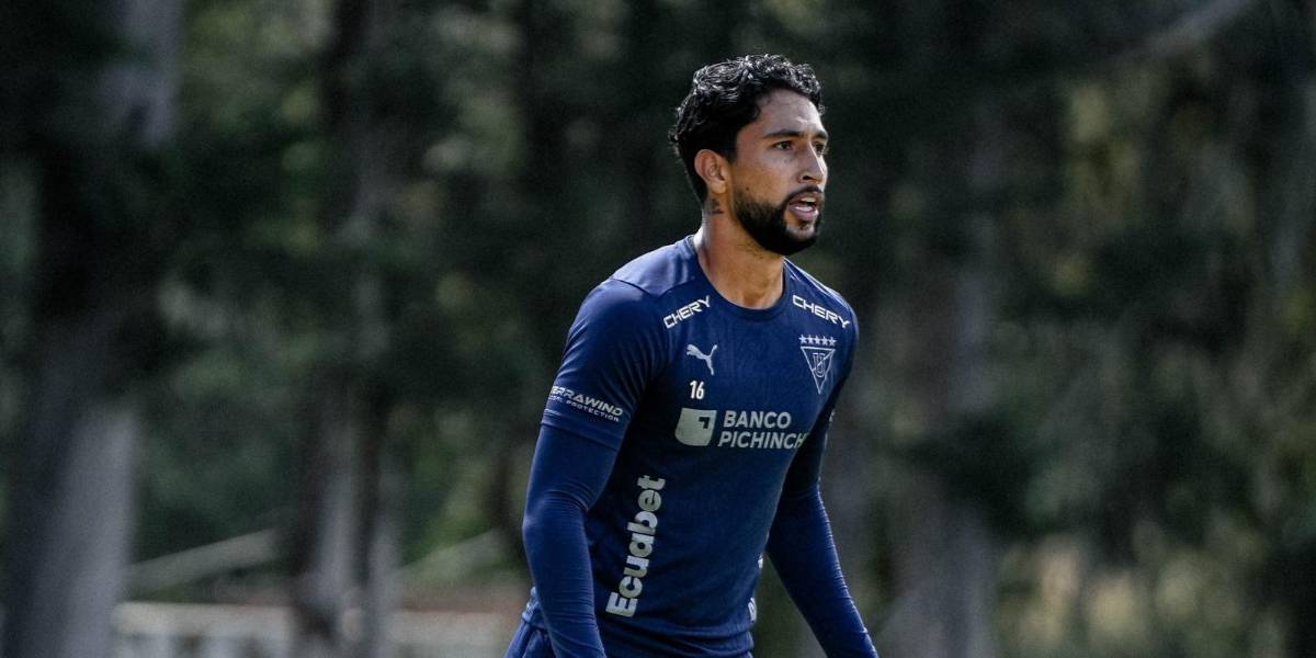 Así fue el primer entrenamiento de Jeison Medina con Liga de Quito