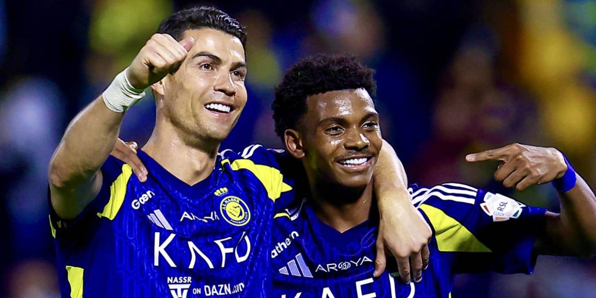 Cristiano Ronaldo marcó un doblete en la victoria del Al Nassr sobre el Al Khaleej