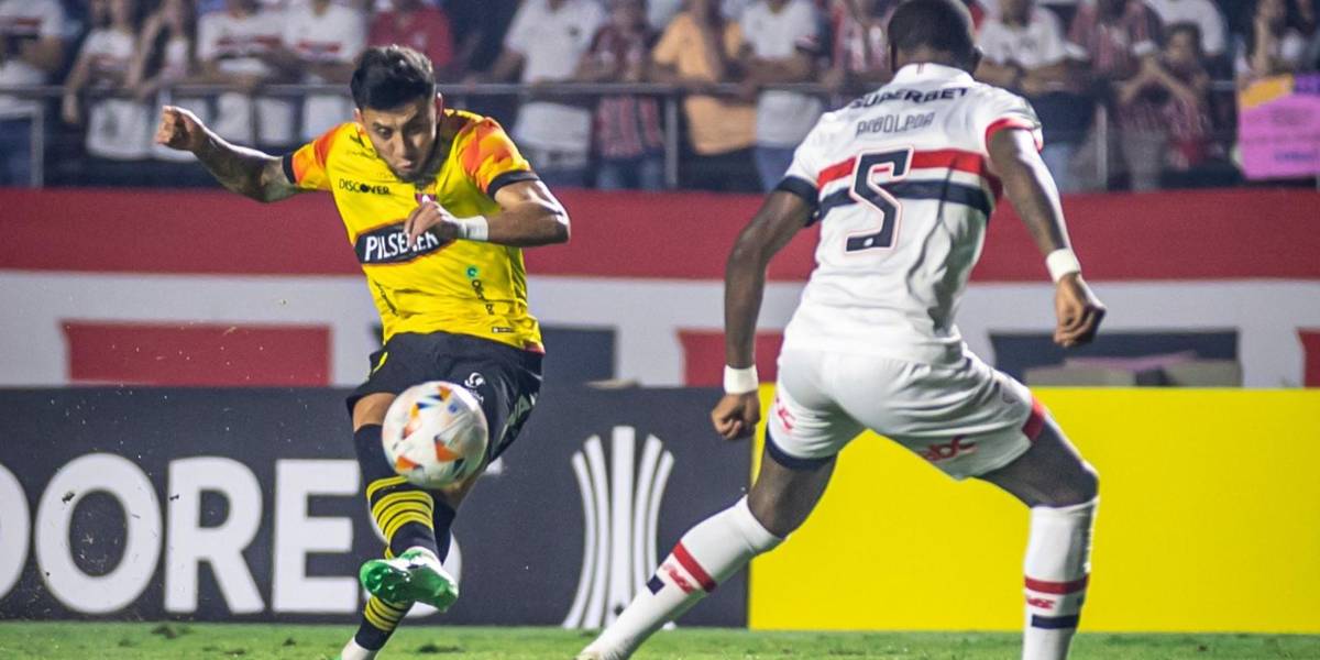 São Paulo y Barcelona SC empataron sin goles en Brasil por la Copa Libertadores