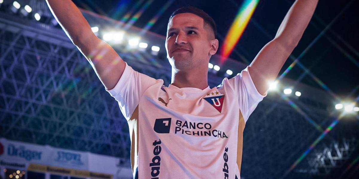 Álex Arce se perderá el debut en LigaPro con Liga de Quito