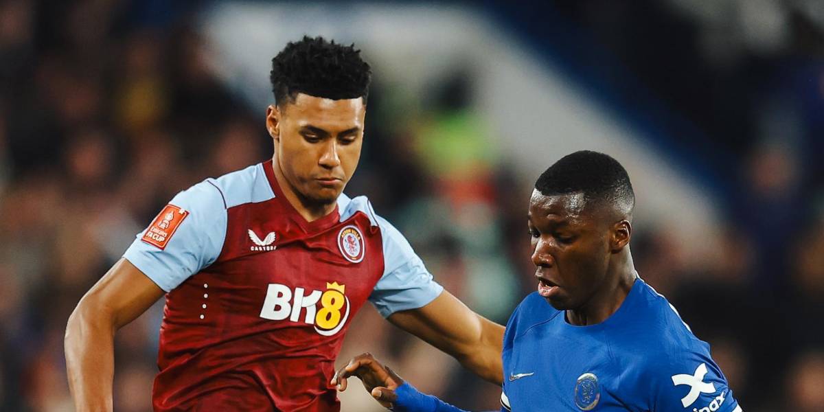 El Chelsea, con Moisés Caicedo, empató con el Aston Villa y deberán volver a jugar por la FA Cup